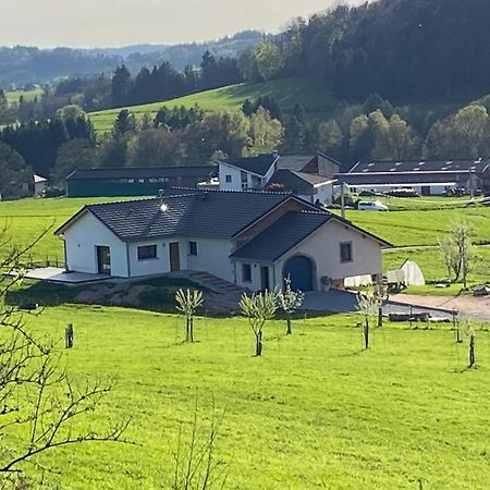 Charmant Gite, Au Calme, Avec Vue Imprenable Sur La Nature Environnante Deycimont Bagian luar foto